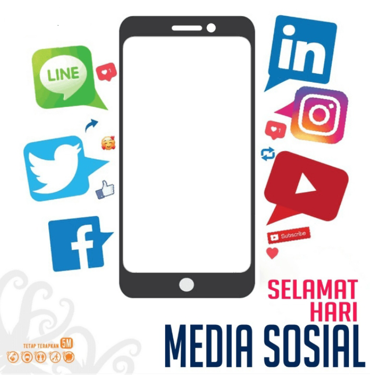 Download Twibbon Hari Media Sosial Tahun 2022