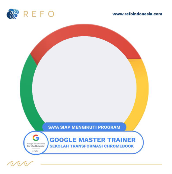 Twibbon Program Google Master Trainer Tahun 2022
