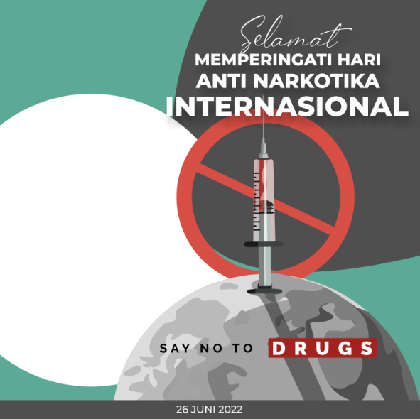 Download Twibbon Hari Anti Narkotika Internasional Tahun 2022