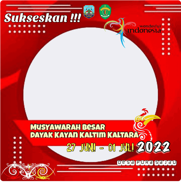 Download Twibbon Mubes Dayak Kayan ke-III Tahun 2022