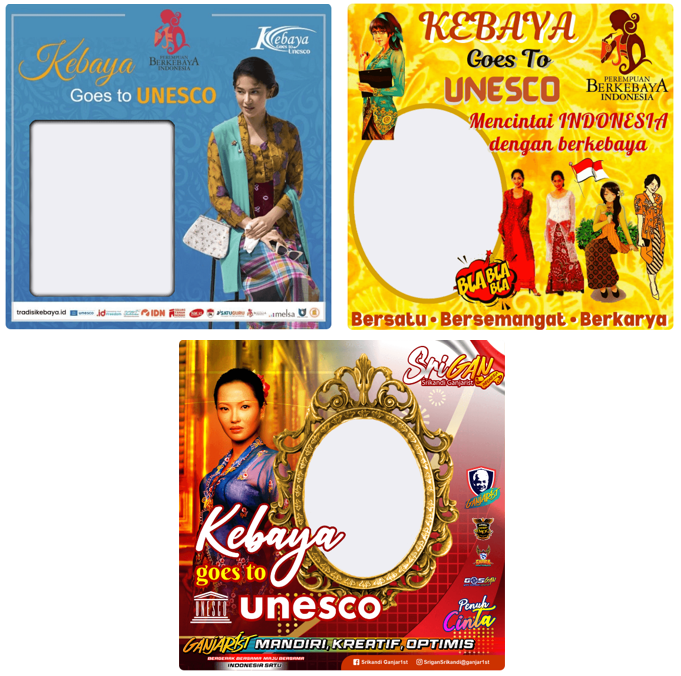 Download Twibbon Kebaya Goes To UNESCO