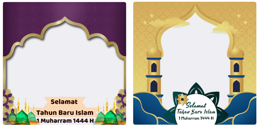 Download Twibbon Tahun Baru Islam 1444 Hijriah