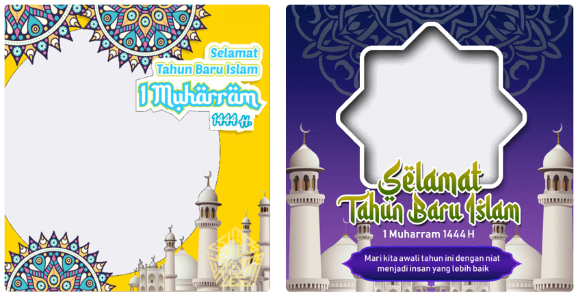 Download Twibbon Tahun Baru Islam 1444 Hijriah