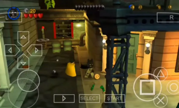 Download Game PPSSPP Lego Batman CSO