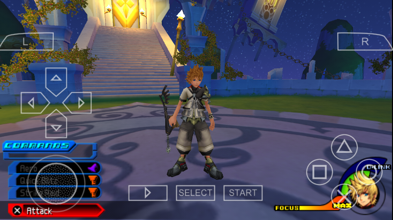 Kingdom Hearts Birth by Sleep PPSSPP ISO Download