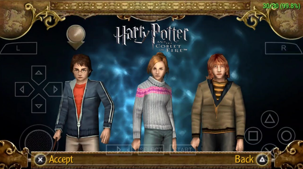 Harry Potter and the Goblet of Fire PPSSPP ISO Download