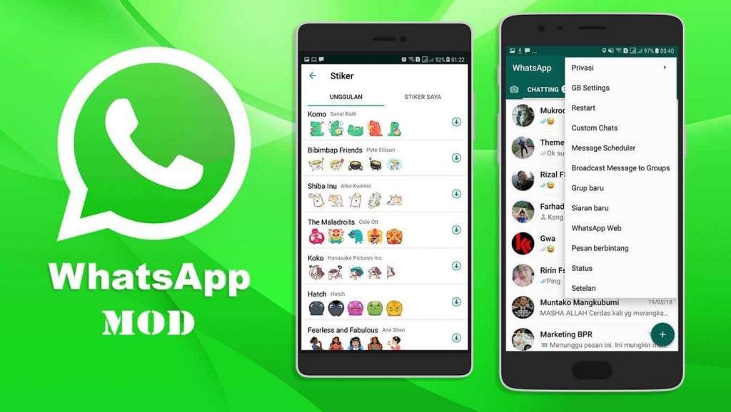 Whatsapp Mod APK Download versi Paling Baru (Anti Ban!)