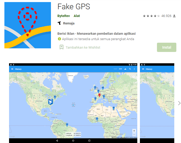Download Fake GPS Apk Terbaik dan Cara Menggunakannya