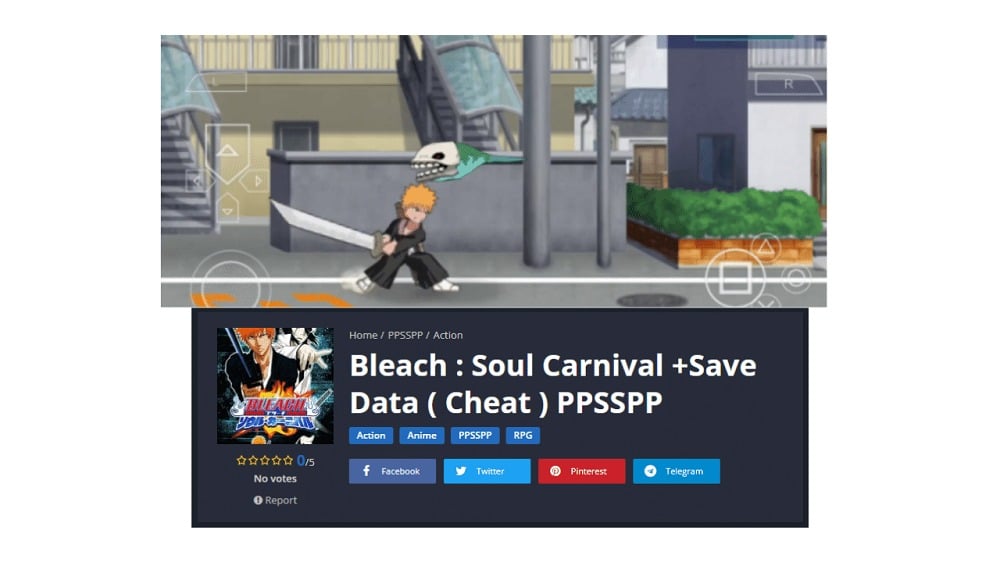 Download Game Ppsspp Bleach Soul Carnival