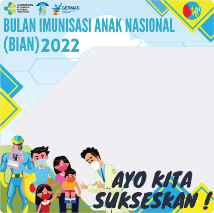 Link Twibbon Bulan Imunisasi Anak Nasional 2022