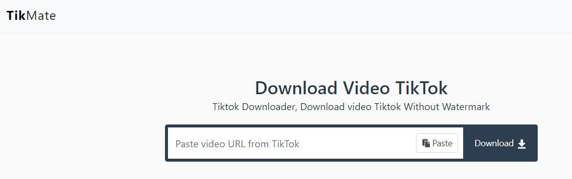 Situs Tikmate.online download video TikTok tanpa watermark