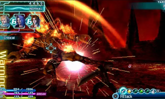 Daftar Game RPG Game PSP Terbaik game psp grafik terbaik Crisis Core: Final Fantasy VII