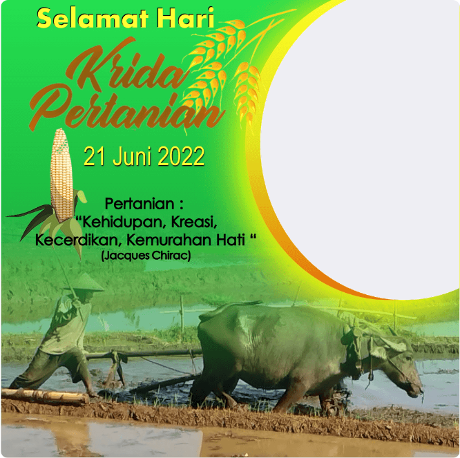 Download Twibbon Hari Krida Pertanian Tahun 2022