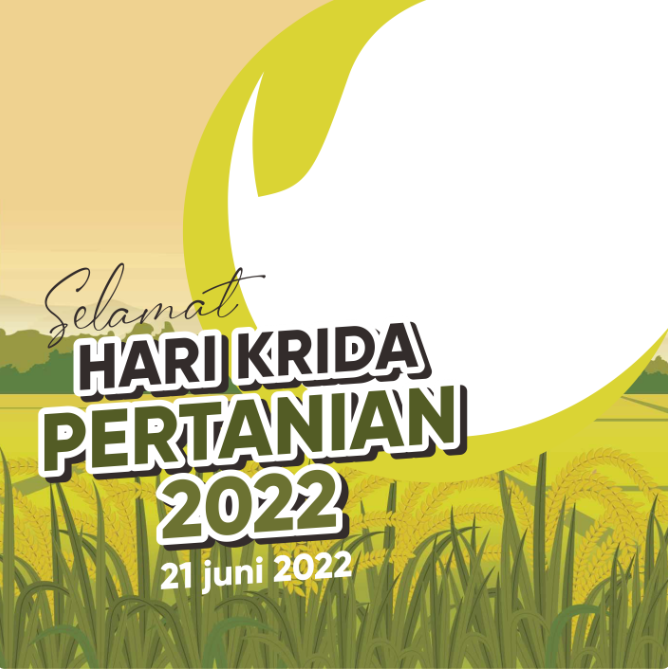 Download Twibbon Hari Krida Pertanian Tahun 2022
