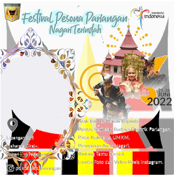 Download Twibbon Festival Pesona Pariangan Tahun 2022