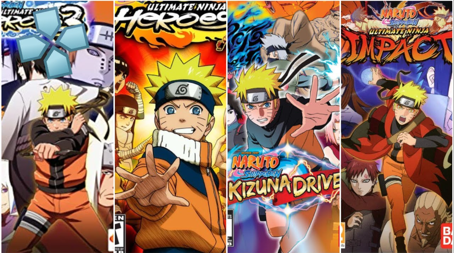 Download Game PPSSPP Naruto Untuk Android Terlengkap