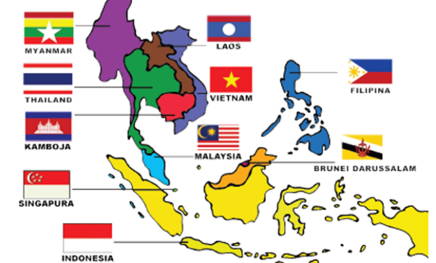 Negara-Negara Anggota Asean Kelas 6 Tema 1 Subtema 1 Pb 1