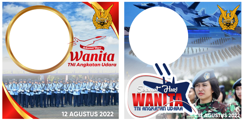 Download Twibbon HUT Wanita TNI AU ke-59 Tahun 2022