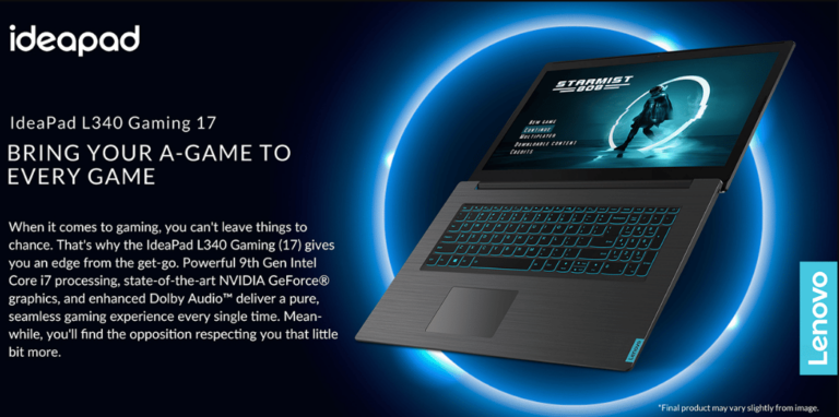 Lenovo L340 Ideapad, Laptop Gaming Terjangkau Untuk Mahasiswa