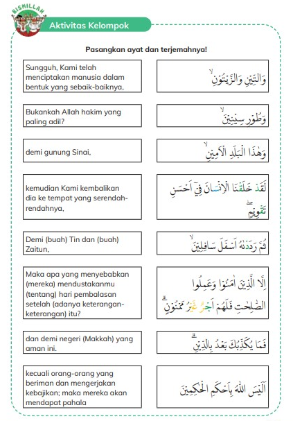 Kunci Jawaban Bab 6 Topik A Buku Siswa Kelas 4 Pendidikan Agama Islam Kurikulum Merdeka Halaman 103