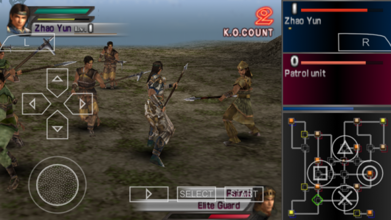 Dynasty Warriors Vol. 2 PPSSPP ISO Download
