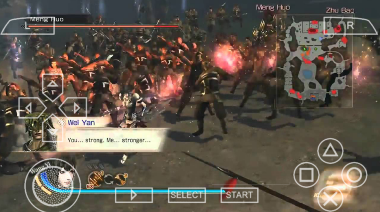Dynasty Warriors 7 PPSSPP ISO Download
