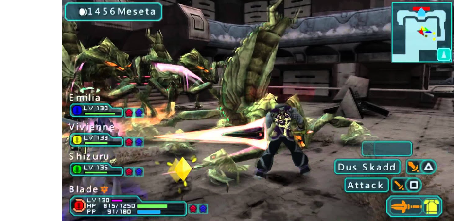 Phantasy Star Portable 2 PPSSPP ISO Download